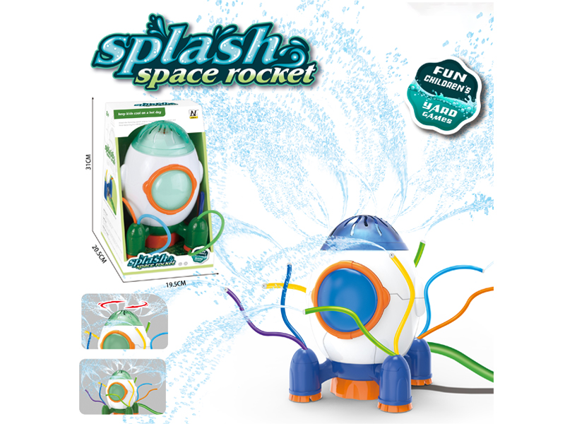 Water Spray Rocket Toy