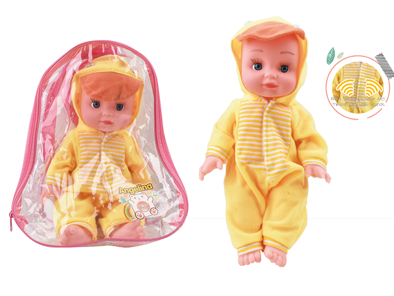 12-Inch Vinyl  Duck Dress-Up Doll With 6 Sounds IC