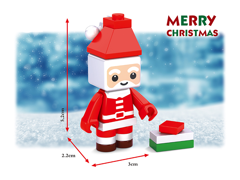 Building Blocks - Santa Claus