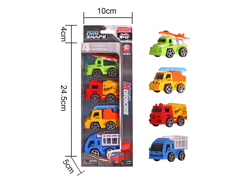 Pull Back Engineering Truck /Military Truck