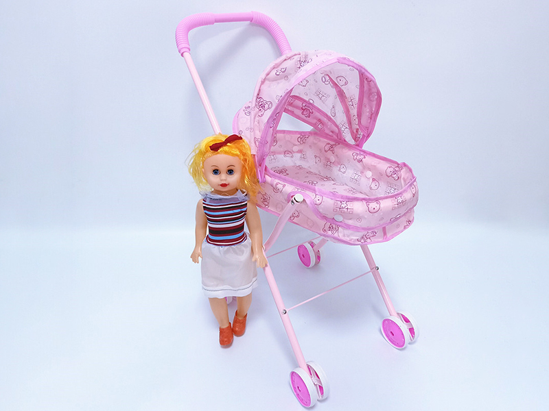 Iron Stroller +18 Inch Doll