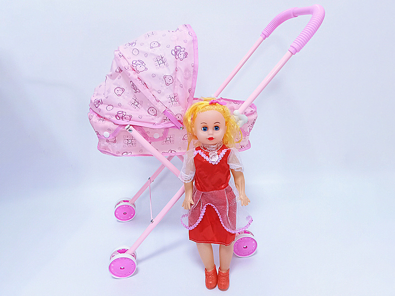 Iron Stroller +18 Inch Doll