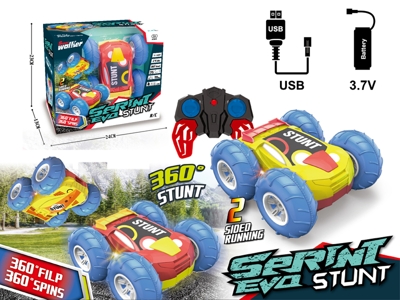 R/C Double Sided Stunt Car