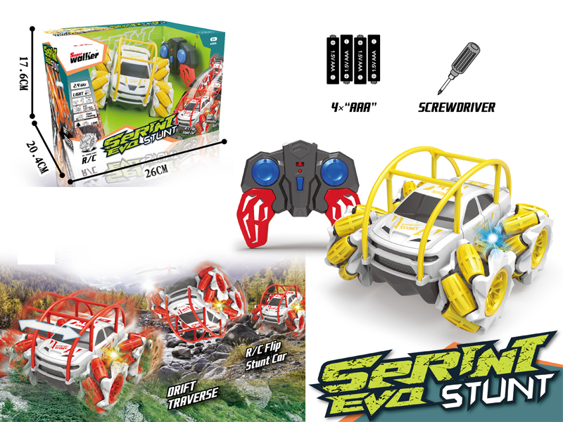 R/C Tipping Stunt Vehicle