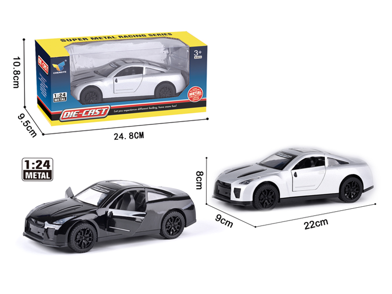 1:24 Pull Back Alloy Car