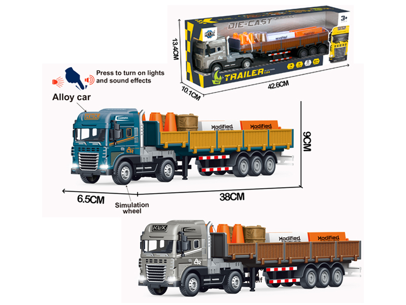 Friction Alloy Transport Vehicle With Light And Sound