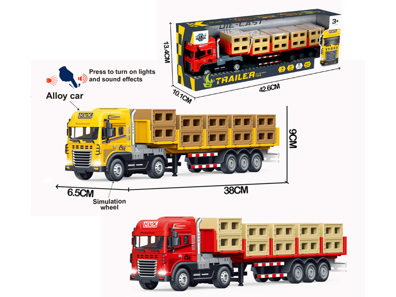 Friction Alloy Transport Vehicle With Light And Sound