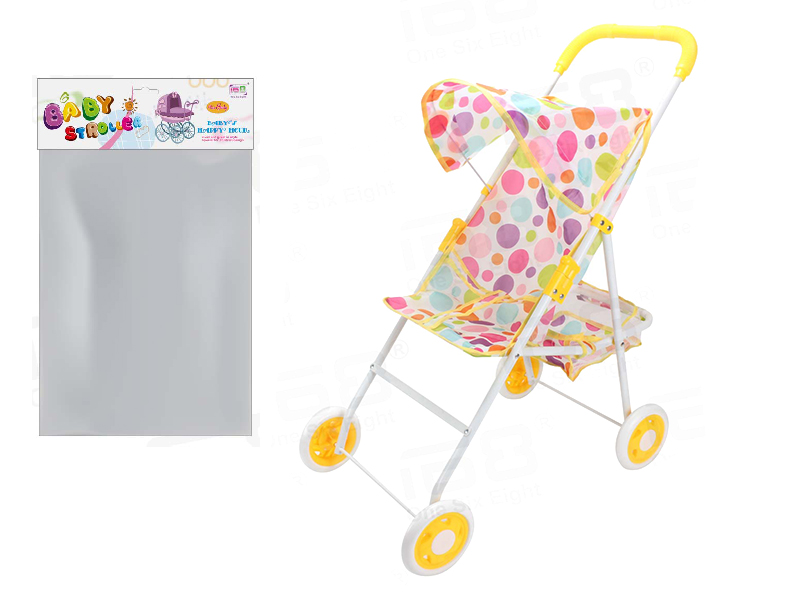 Play House Series - Baby Sunshade Stroller(Iron,EVA Wheel)