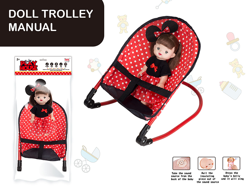 Iron Baby Bouncer + Doll With IC