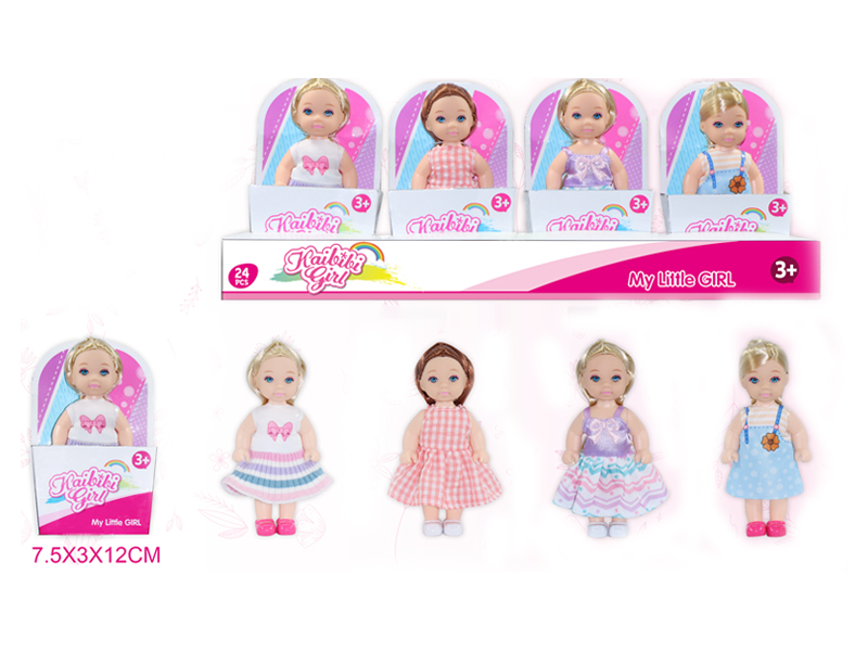 3.5 Inch Girl Doll 24PCS