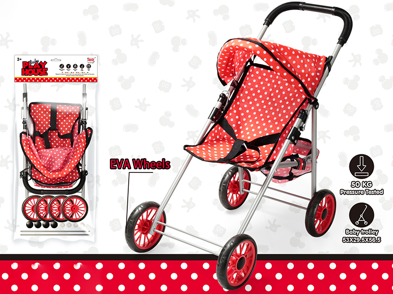 Toy Iron Stroller (Bearing 50KG)