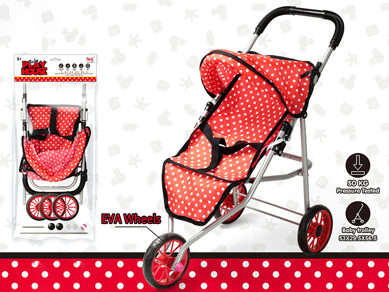 Toy Iron Stroller (Bearing 50KG)