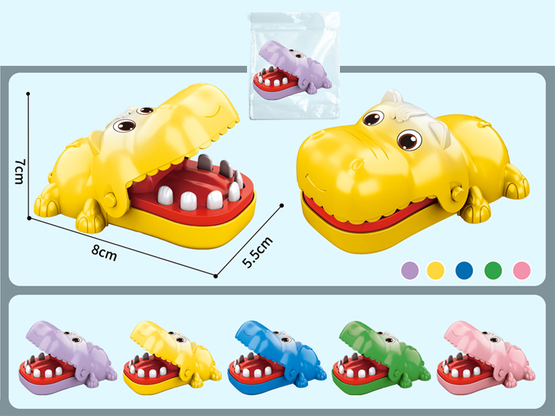 Biting Hand Mini Hippo