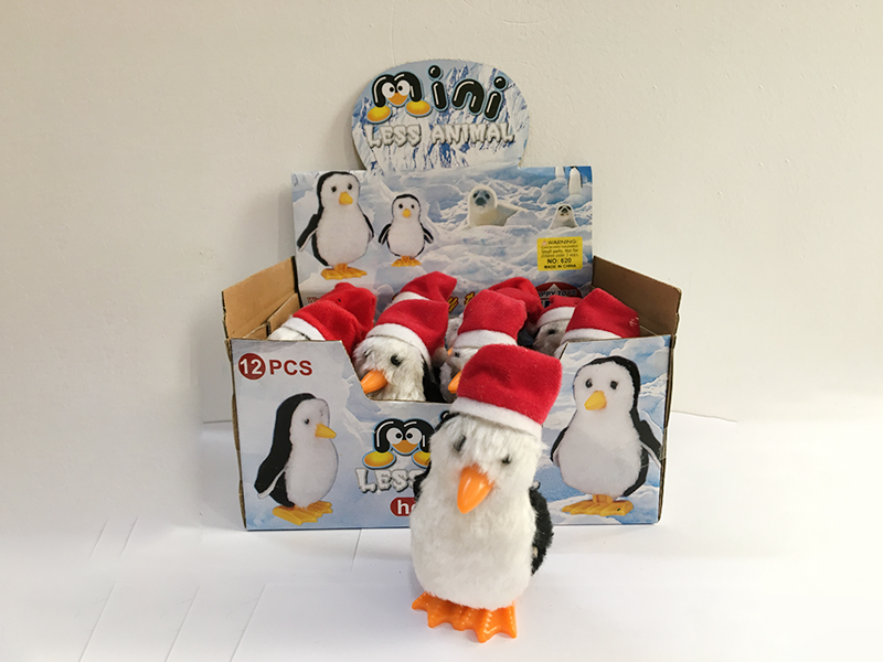 Wind Up Christmas Penguin 12pcs