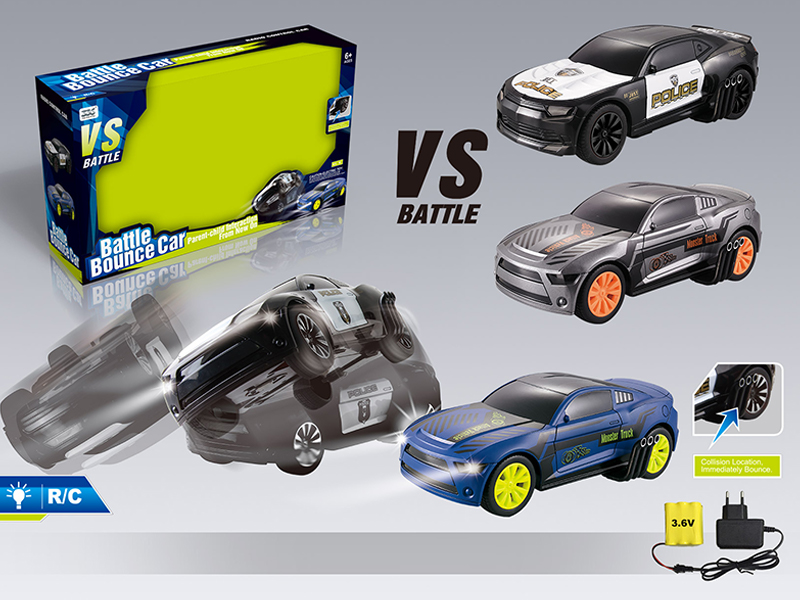 2.4G 4Ch R/C Bounce Car