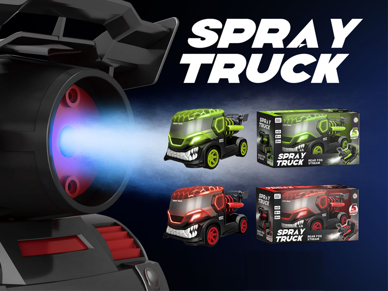 2.4G 6Ch R/C Car With Light And Spray