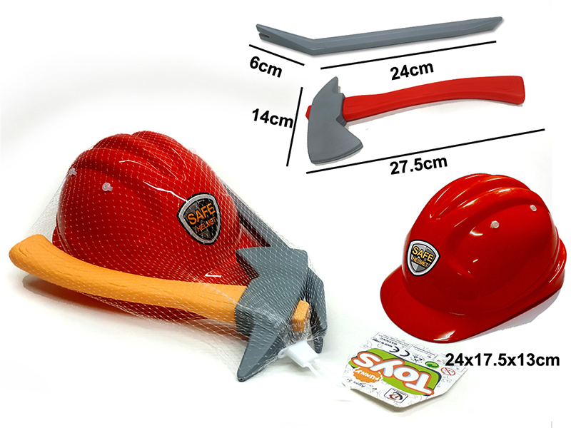 Safety Helmet Tool Set (Red)