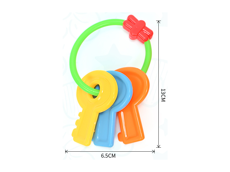 Keychain Baby Rattle