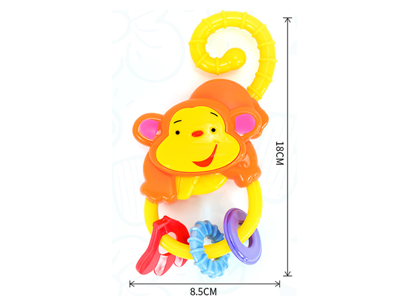 Monkey Baby Rattle