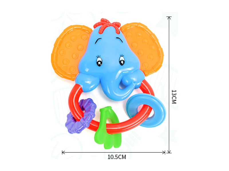 Elephant Baby Rattle
