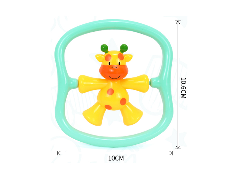 Sika Deer Circle Baby Rattle