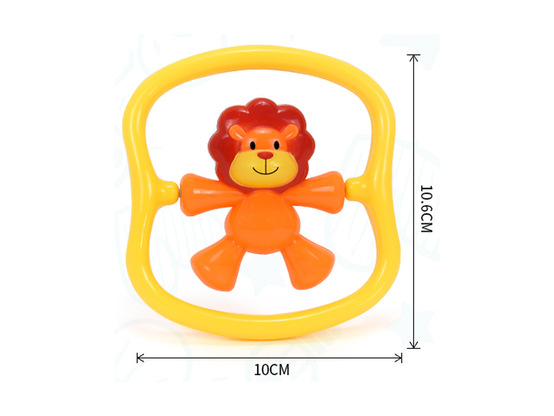 Lion Circle Baby Rattle