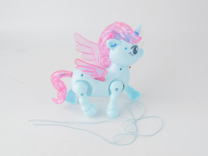 B/O Pony(With Pulling Rope)