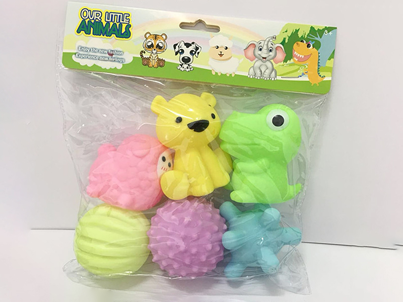 3 Little Animals + 3 Ball