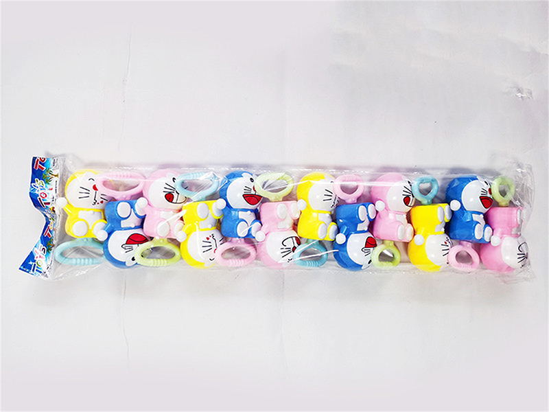 Cartoon Doraemon Baby Rattles 12pcs
