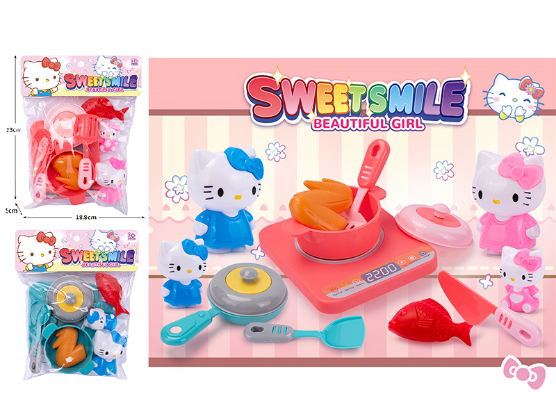 Hello Kitty Induction Cooker Kitchen Set