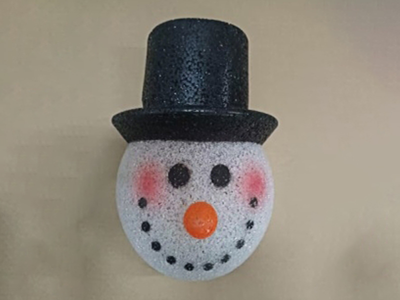 Snowman Lampshade