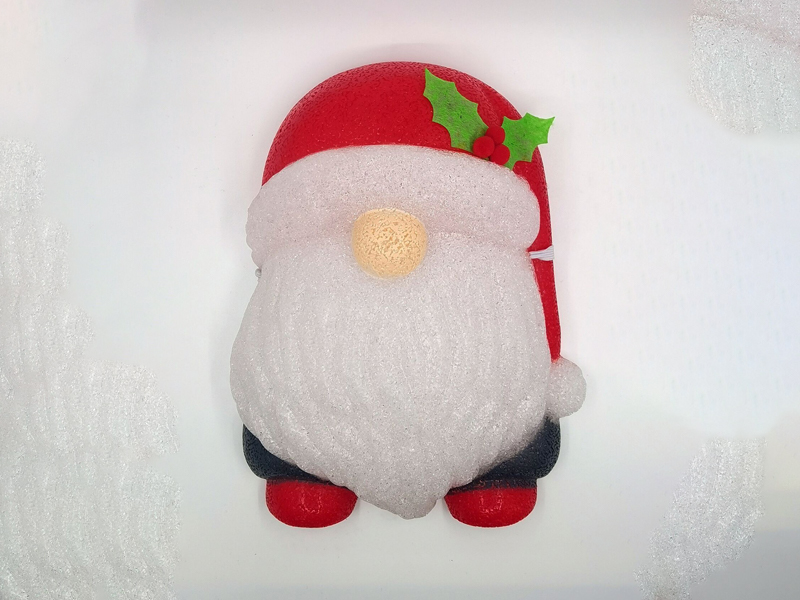 Santa Claus Without Eyes Lampshade