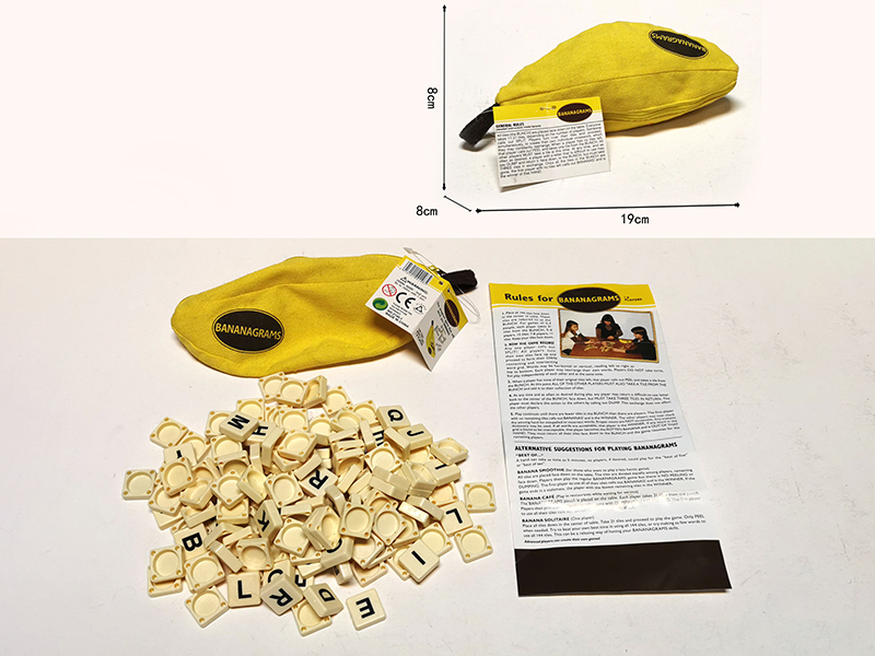 Bananagrams Scrabble Game