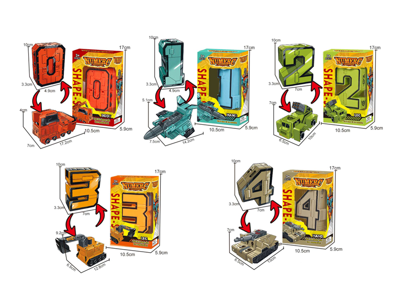 Puzzle Digital Morphing Robot