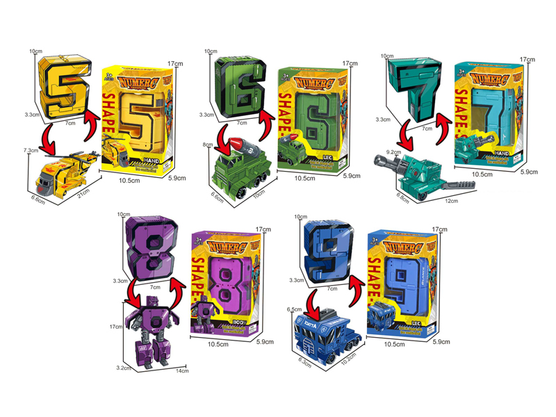 Puzzle Digital Morphing Robot