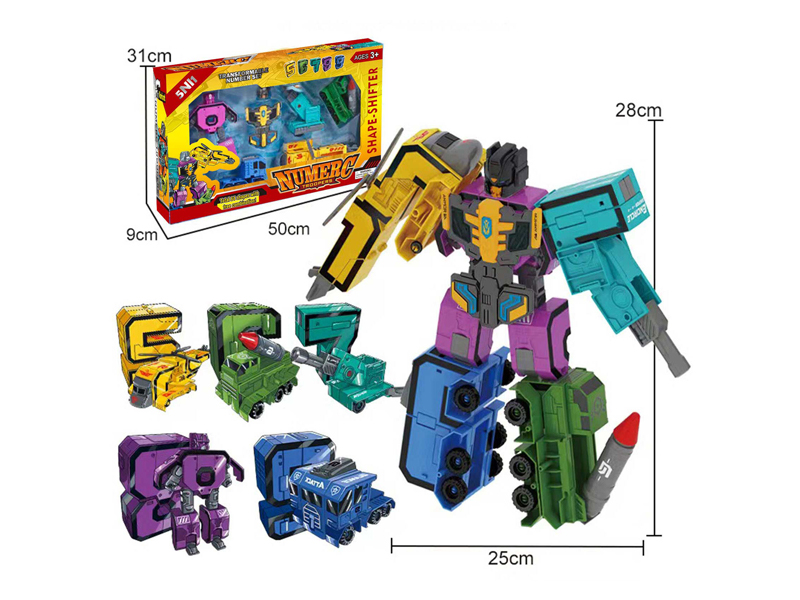 Puzzle Digital Morphing Robot