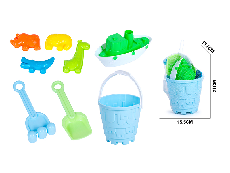 9PCS Dinosaur Fossil Sand Mold Set