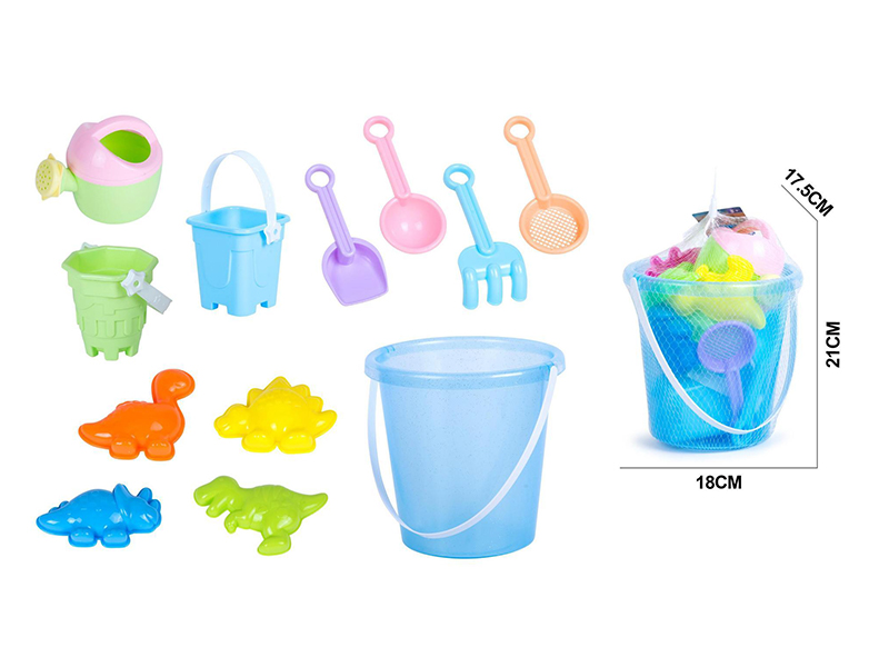 12PCS Beach Bucket Beach Car Toy
