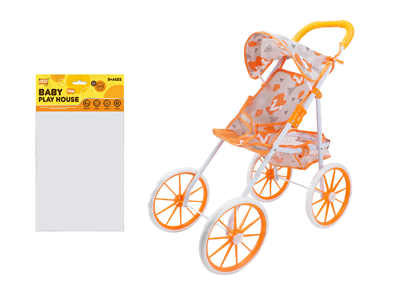 Self-Assembling Toy Baby Stroller(EVA Wheel)