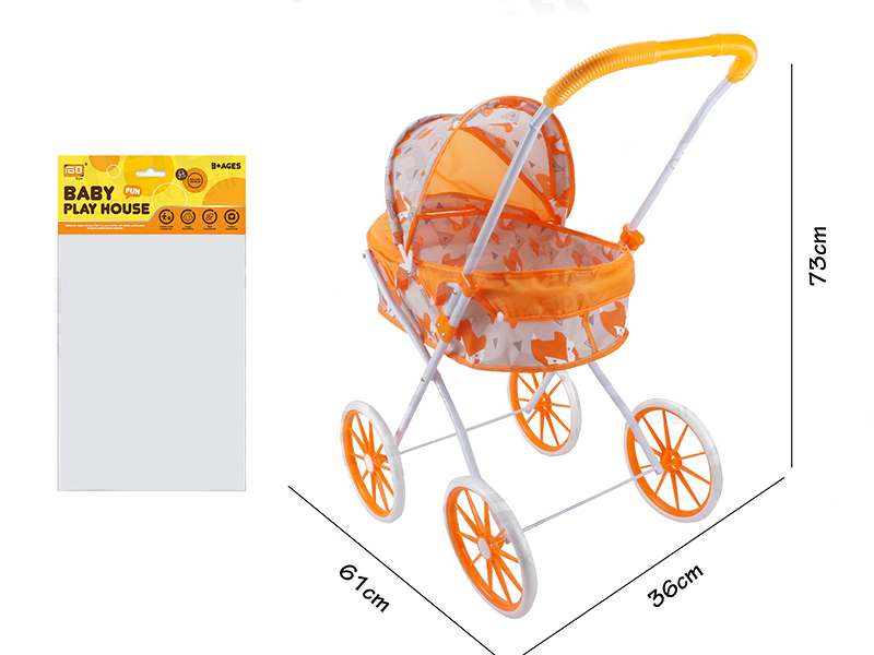 Self-Assembling Toy Baby Stroller(EVA Wheel)