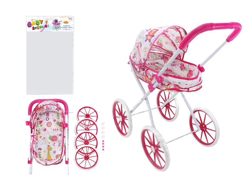 Self-Assembling Toy Baby Stroller(EVA Wheel)