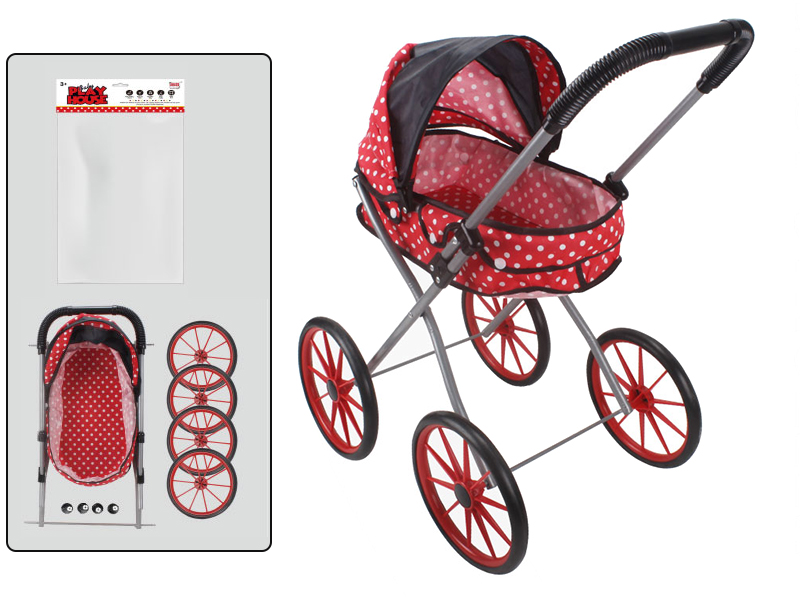 Self-Assembling Toy Baby Stroller(EVA Wheel)