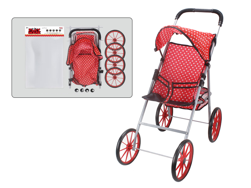 Self-Assembling Toy Baby Stroller(EVA Wheel)