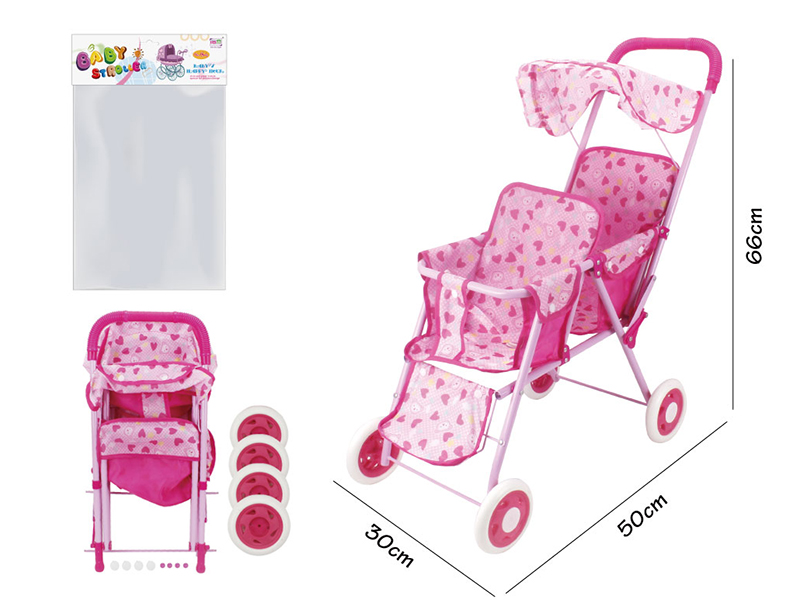 Self-Assembling Toy Baby Stroller(EVA Wheel)