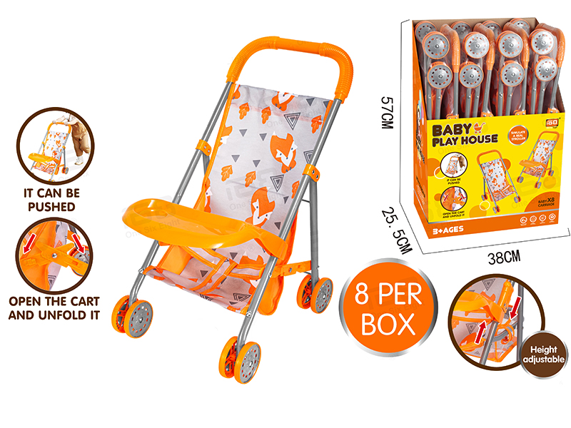 Baby Stroller Toy With Dinner Plate(8 Per Box)