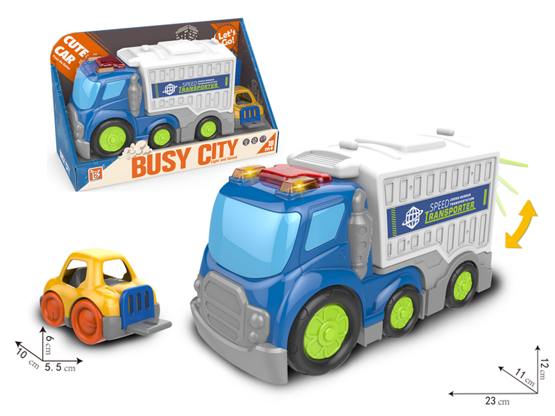 Cartoon Friction Engineering Freight Vehicle