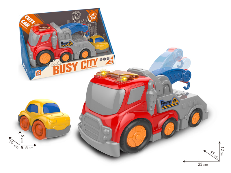 Cartoon Friction Engineering Crane