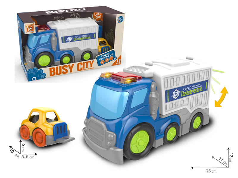 Cartoon Friction Engineering Freight Vehicle