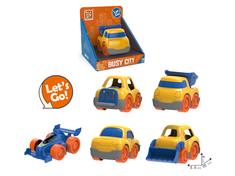 Baby Ringing Cartoon Slide Car