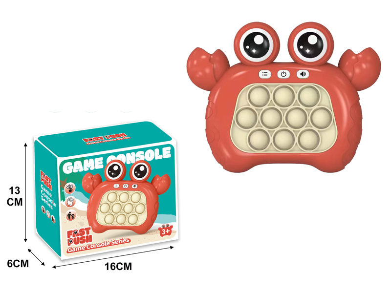 Red Crab Electronic Fast Push Game Consoles